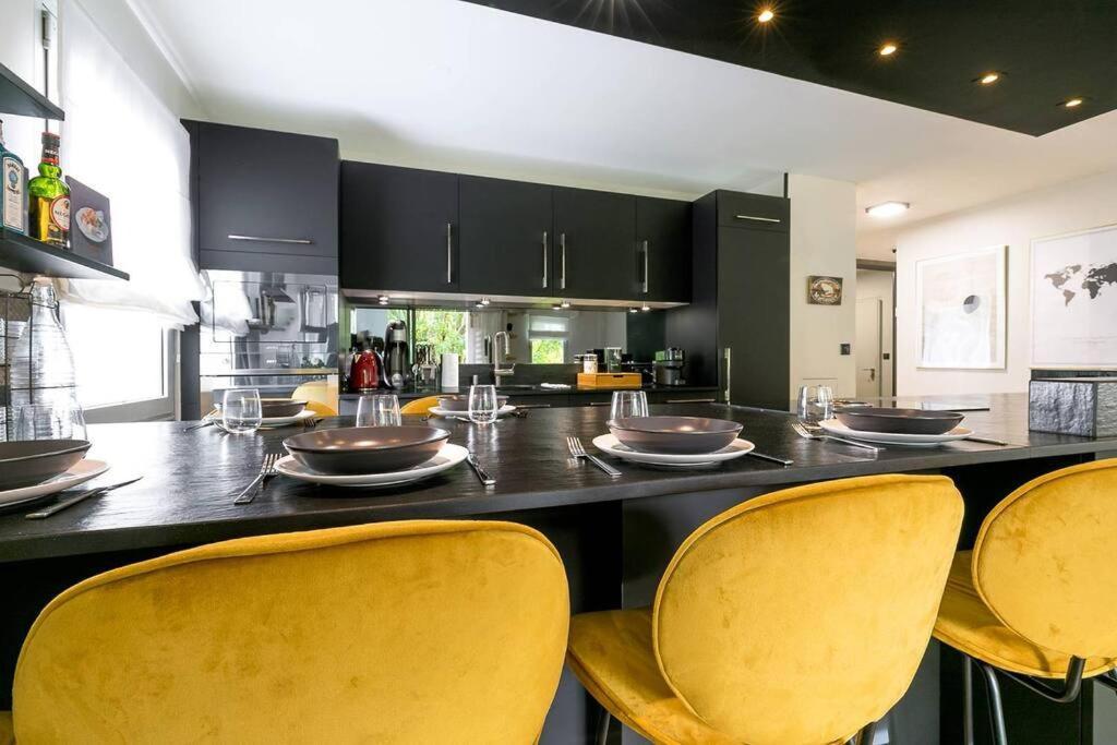 Ferienwohnung Jardin Wilson Dijon Exterior foto