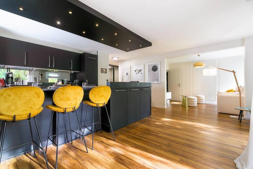 Ferienwohnung Jardin Wilson Dijon Exterior foto