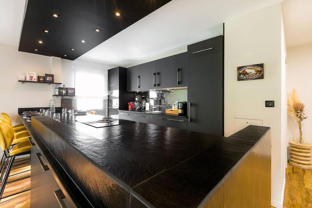Ferienwohnung Jardin Wilson Dijon Exterior foto