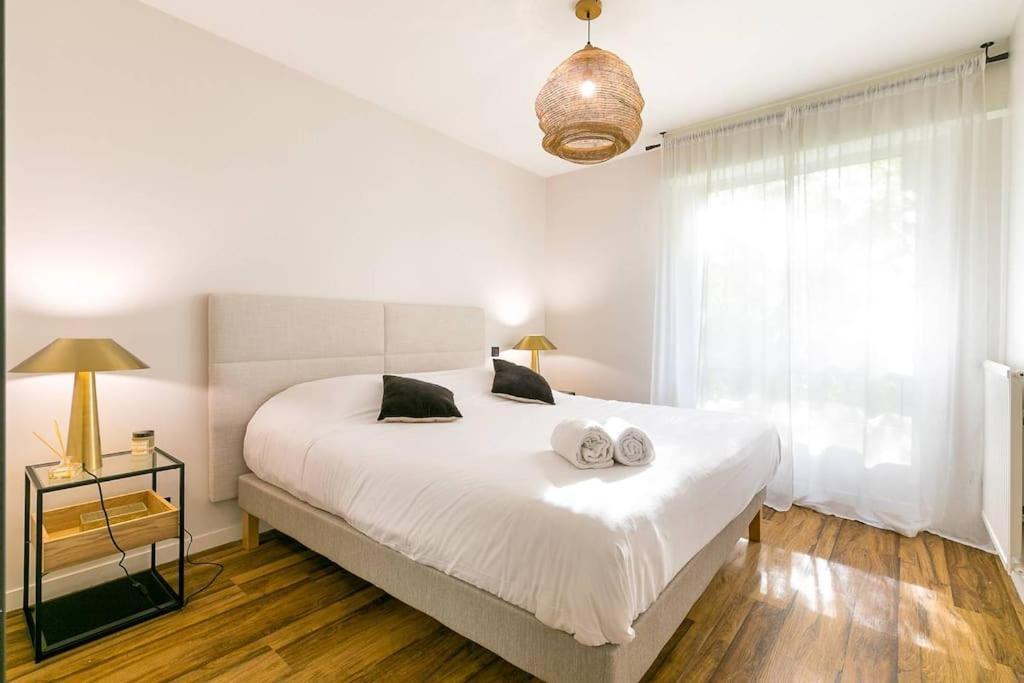 Ferienwohnung Jardin Wilson Dijon Exterior foto